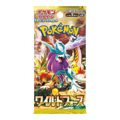 Pokemon Kartenspiel Scarlet &amp; Violet Erweiterungspaket "Wild Force" Box Japan