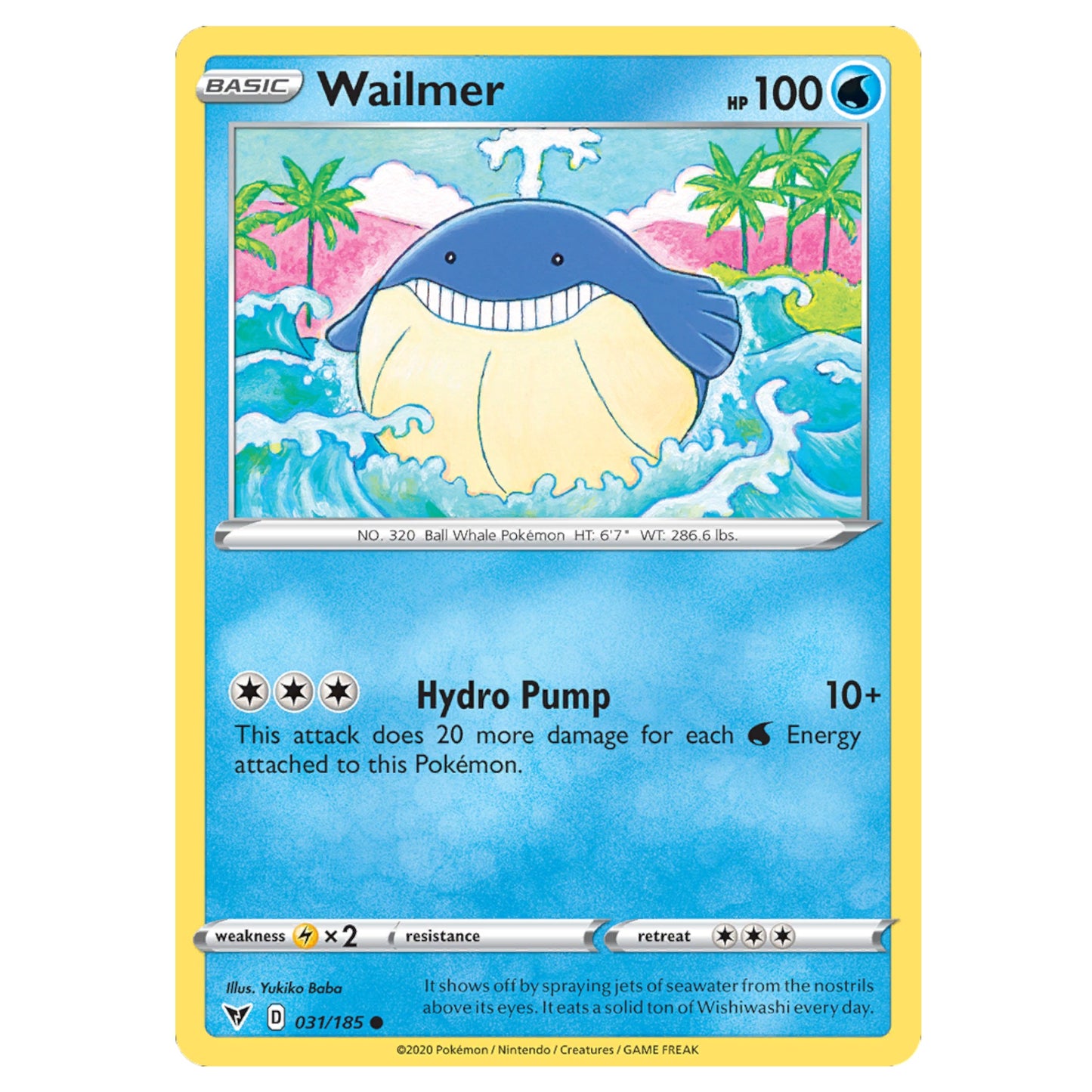 Pokémon Wailmer #31