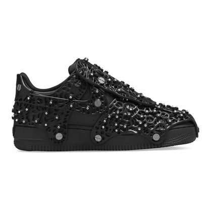 Nike Air Force 1 Low Swarovski Retroreflective Crystals Black (Women's) - CV7668-001