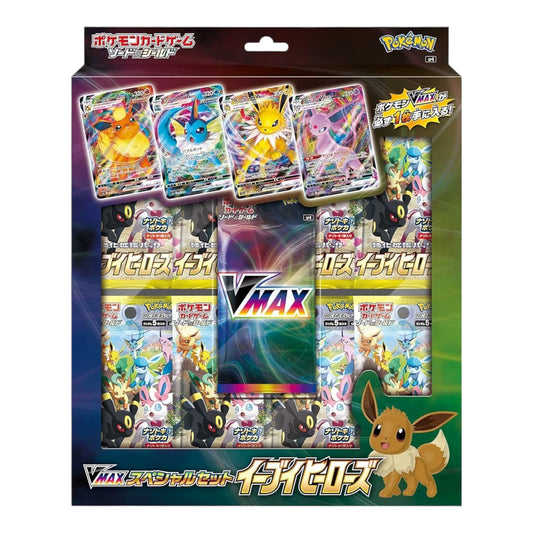 Pokémon Card Game Sword & Shield VMAX Special Set Eevee Heroes Japan