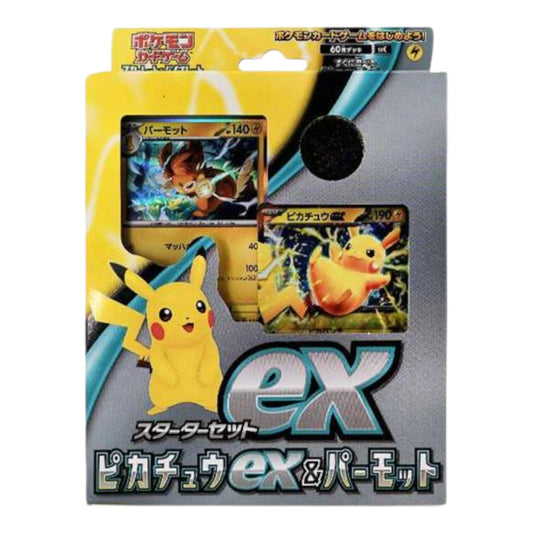 Pokemon Kartenspiel Scarlet &amp; Violet Starter Set ex "Pikachu &amp; Parmot" Japan