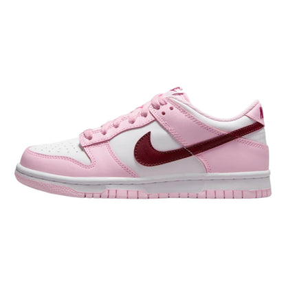 Nike Dunk Low Pink Foam Red White (GS) - CW1590-601