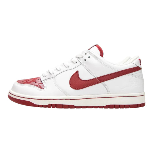 Nike Dunk Low White/Varsity Red-White (Women's) "Valentine's" (2007) - 309324-168